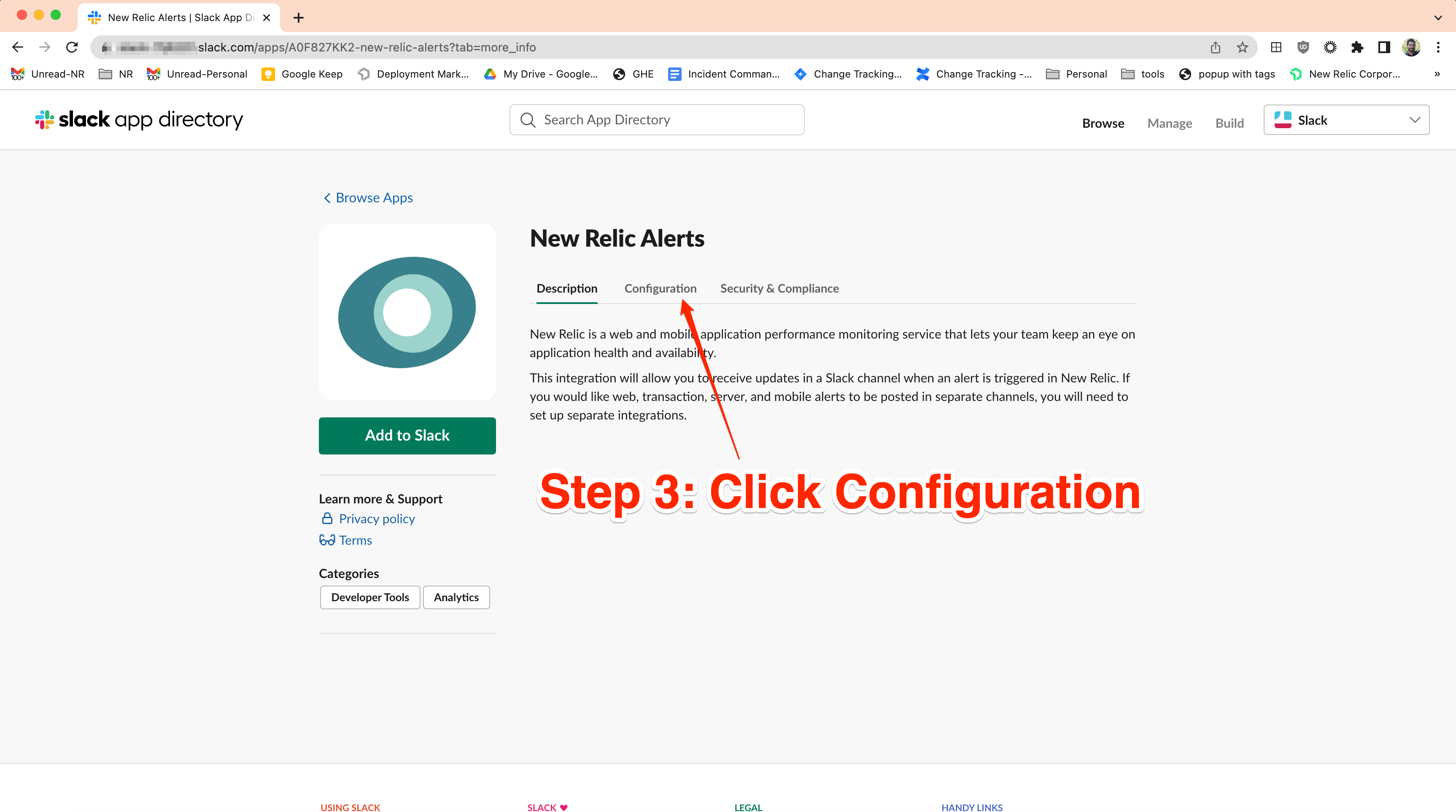 Slack Integration for Deployment notifications