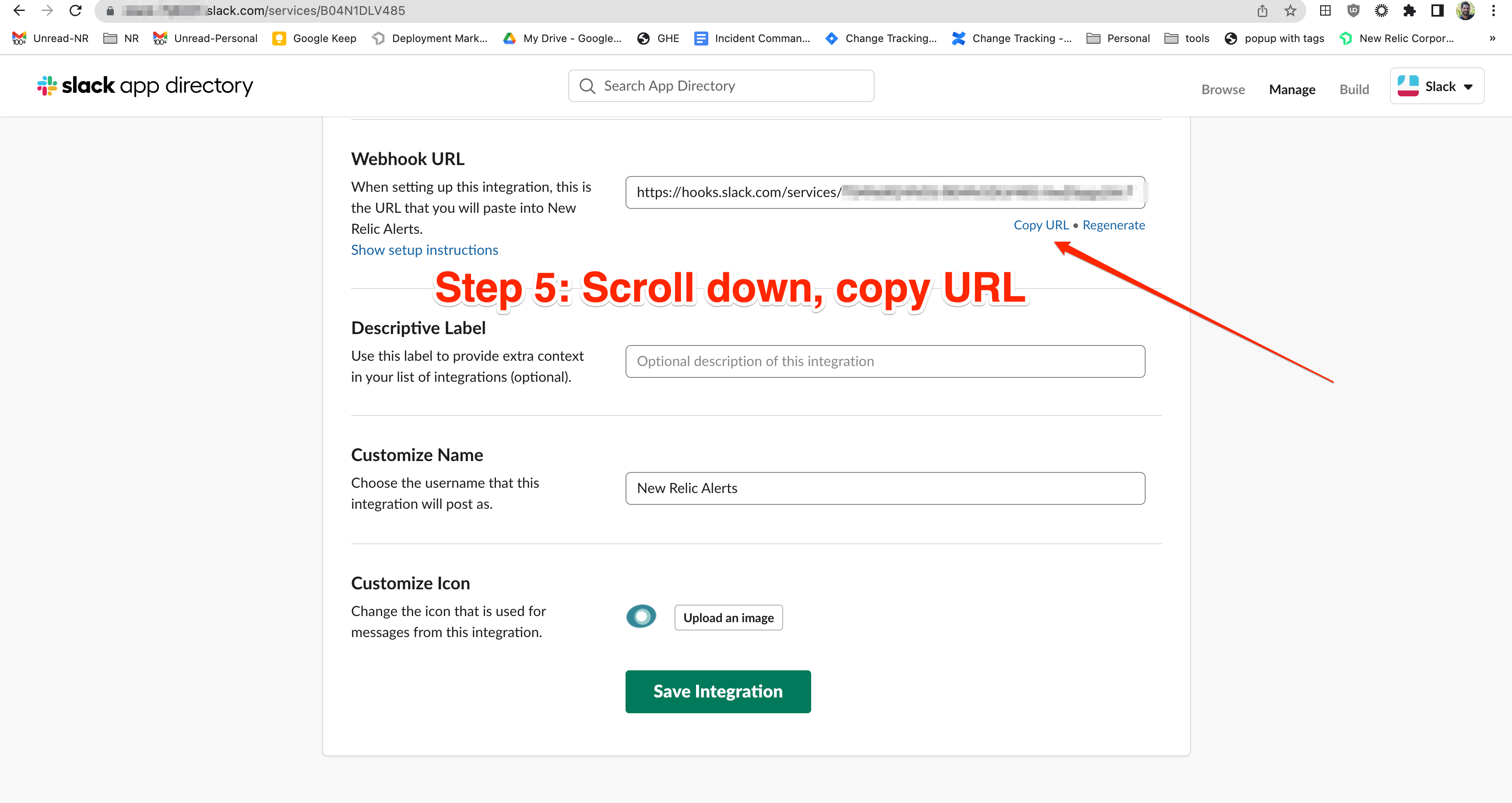 Slack Integration for Deployment notifications