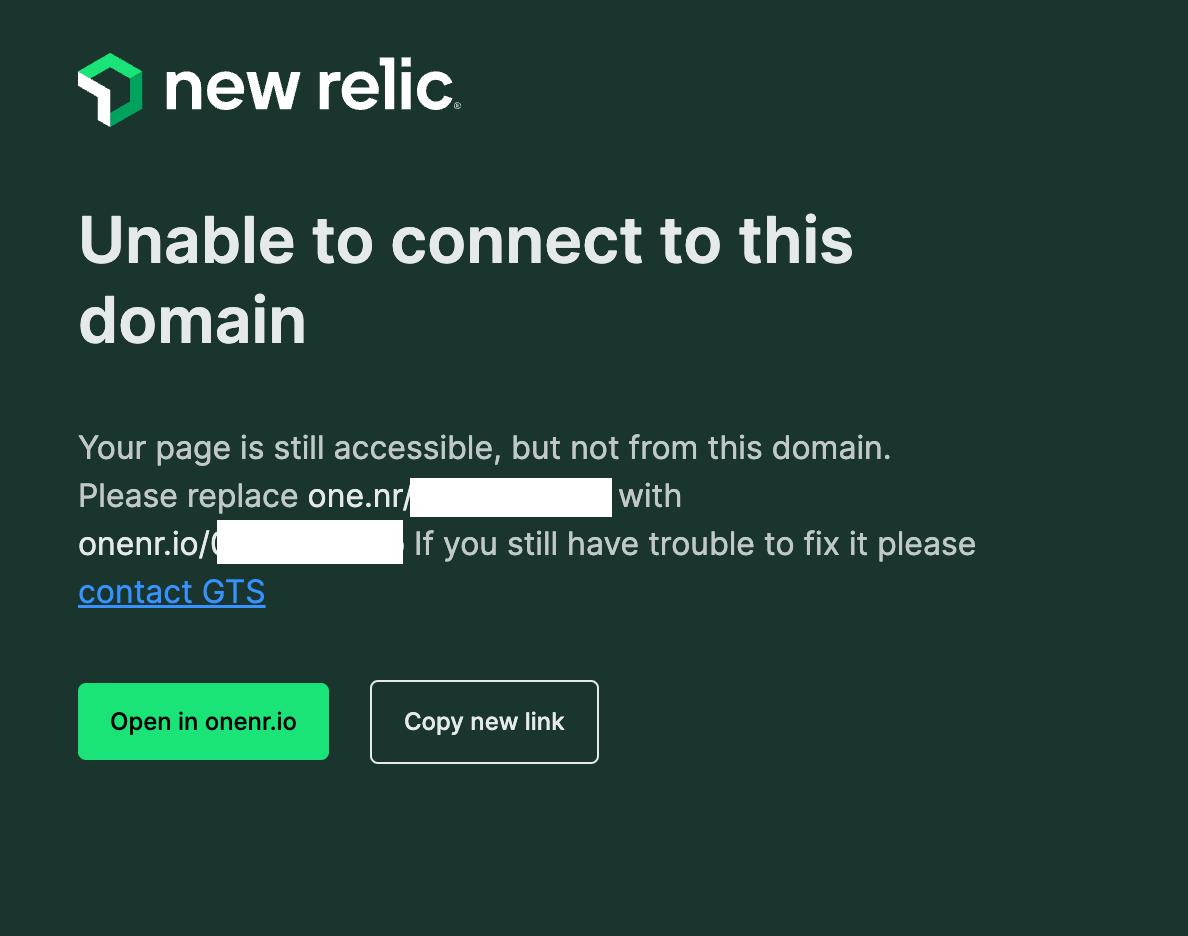 one.nr domain re-directs to error which says 